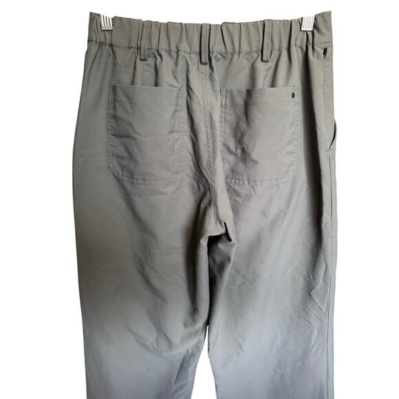 Wayre New Jetsetter Stretch Trouser Wide Leg Crop Fit High Rise Dark Gray Size 6 - Picture 8 of 14